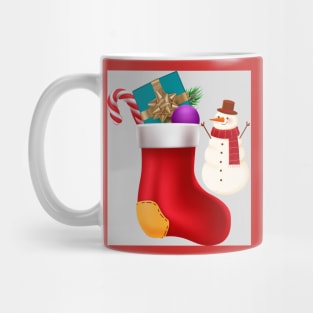 Christmas  Snowmen With Shocks Mug